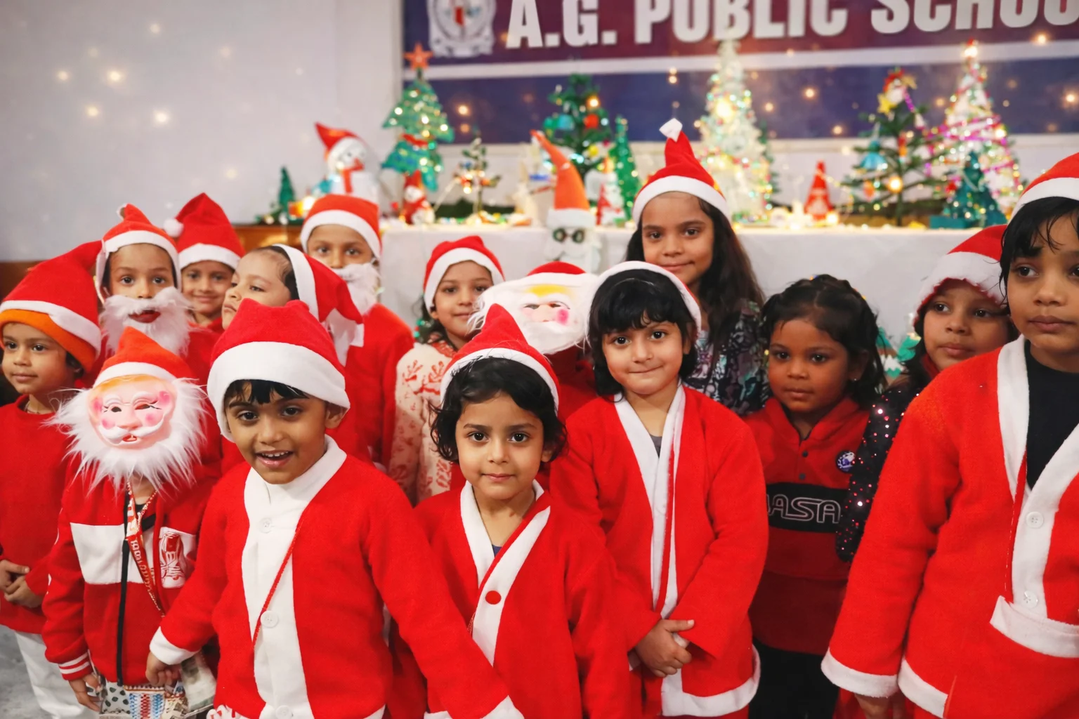 Students participating in school activities Firozabad